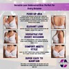 Trendy Lane Women’s Full Coverage Lace Push-Up Bra - Non-Padded