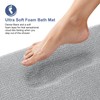 OLANLY Toilet Rugs U-Shaped 24x20, Extra Soft Absorbent Thick Memory