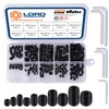 200Pcs Allen Head Socket Set Screws Internal Hex Drive Cup