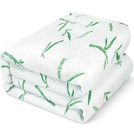 Protector Impermeable para Colecho o Moisés para Bebé, 100% bambú, Impermeable hipoalergénico (Colecho 50 x 90 cm)