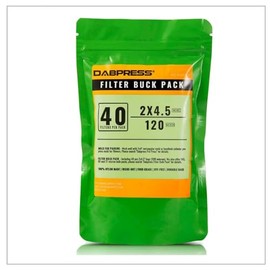 [ 40 Pack ] 2x4.5 Inch 120 Micron Tea Filter Bags