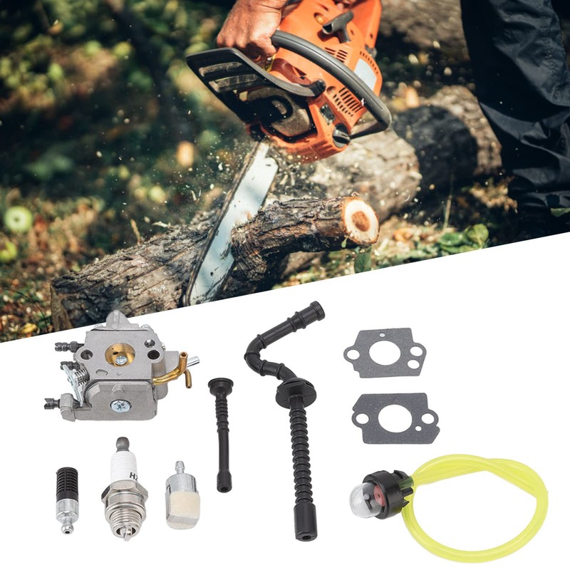 Chainsaw Carburetor, Made of Metal and ABS Material, Accessory to