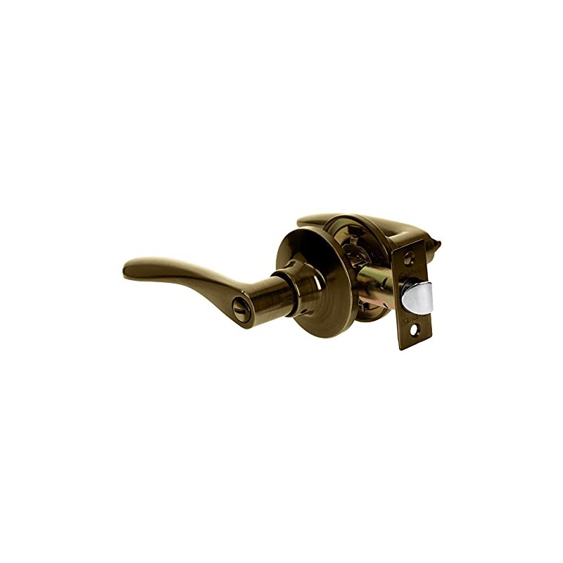 Hermex Basic CEMA-2BB Cerradura Basic manija, cil metal, baño, latón