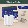 Roobi DeLonghi Compatible Cleaning Descaling Kit. Includes 1 Bottle of