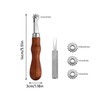 Leather Stitching Spacer | Embossing System Spacer Wheel Leather Craft