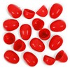 American Carnival Mart 100 Pack of Red Bulk Hinged Easter