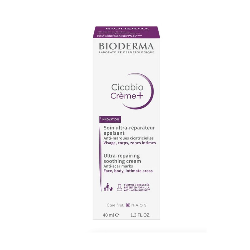 Bioderma Cicabio Crème+ Ultra Repairing Soothing Cream 40ml