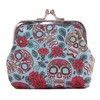 PacificPlex Day of the Dead Sugar Skulls Coin Purse Dia