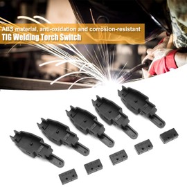 Walfront 5Pcs Torch Switch Welding Torch Switch Trigger with 5 Switch Core for TIG Welding Torch & Plasma Cutter Torch