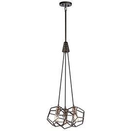 Kichler 43717RS Three Light Pendant