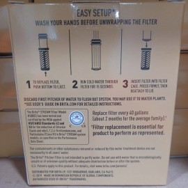 Brita STREAM Filter As You Pour Pitcher Replacement Filters 2 two Pack  NIP NEW