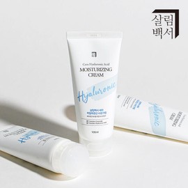 Sallim Baekseo 살림백서 세라 히알루론산 수분크림 100ml X 2개 진정 보습 세라마이드 저자극 수딩크림 수분젤 촉촉한 Living White Paper Serum Hyaluronic Acid Moisture Cream 100ml X 2pcs Soothing Moisturizing Ceramide Low-irritation Soothing Cream Moisture Gel Hydrating