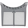 Spares2go Hinged Lint Screen/Fluff Filter for Crusader Tumble Dryers (Grey)