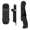 BIGHAPPY Black Magnetic Folding Door Stopper, Strong Magnet, No Drilling,