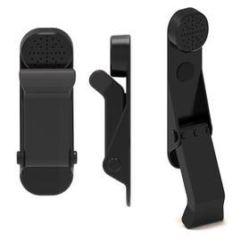 BIGHAPPY Black Magnetic Folding Door Stopper, Strong Magnet, No Drilling, Easy Installation, One Foot Operation