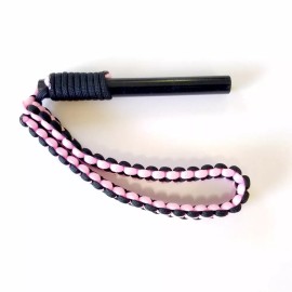 Sirius Survival Ferro Rod Fire Starter - The BigDaddy - Pink and Black - 5in by 1/2in