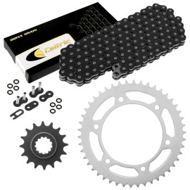 Honda Black O-Ring Drive Chain and Sprockets Kit for Honda CBR600F4I 2001 2002-2006