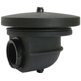 EasyPro EBD4 4" Heavy Duty Bottom Drain | Roto-Molded Design | Air Diffuser Not Included