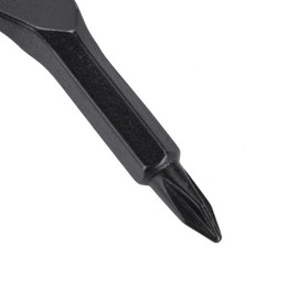 VGEBY Destornillador de llave, de acero inoxidable, mini cabeza cruzada y destornillador, herramienta con llavero (negro) suministros de protección de emergencia Protección De Emergencia