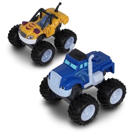 NKOK Blaze and The Monster Machines (Free-Wheel) 2PK Crusher & Stripes