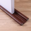 LALOCAPEYO 1 Pack Under Door Draft Stopper, Washable Removable Double