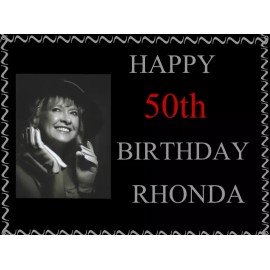 HAPPY BIRTHDAY  2' X 4' FULL COLOR CUSTOM MADE