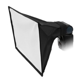 Fotodiox 8"x12" Softbox for Nikon Flash, Canon Speedlite, for Nikon SB-600, SB-700, SB-800, SB-900, SB-910 Flash, Canon Speedlite 380EX, 430EX, II, 550EX, 580EX, II, 600EX-RT, Vivitar Flash, Sunpak, Nissin, Sigma, Sony, Pentax, Olympus, Panasonic Lumix F