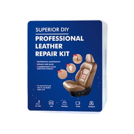 Vinyl and Leather Repair Kit,Leather Repair Cream Leather Seat Repair Kit Multifunctional,Easy Instructions to Match Any Color, Restore Any for Furniture, Couch, Car Seats, Sofa,