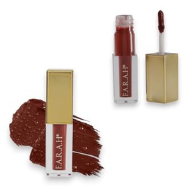 F.A.R.A.H Matte Liquid Lipstick - Long-Lasting, Travel-Sized Lip Color - Smudge-Proof and All-Day Wear (Coco - Cinnamon Brown, 2ml)