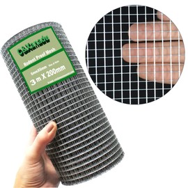 C&Xanadu Joint Grille Metal Roll 20 cm x 3 m, Mouse Grid 6 mm², Protective Gate, Galvanised and Spot Welded, Vole Mesh Sold by the Metre, Access with Mice & Rats and Snake Prevents