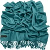 Jade Green Solid Colour Design Shawl Scarf Wrap Stole Pashmina