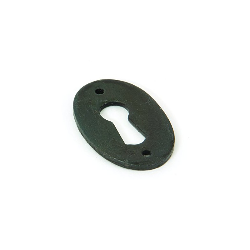 Oval Escutcheon 2" x 1 1/8" - Beeswax