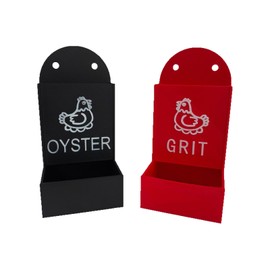 Chicken Grit Feeder - Hangable Poultry Food Container | Hangable Chicken Feeding Trough for Farm Backyard, Duck Food Dispenser