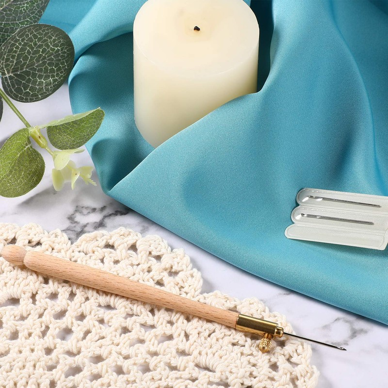 Tambour Hook with 3 Needles (70 90-100) Embroidery Beads Needle