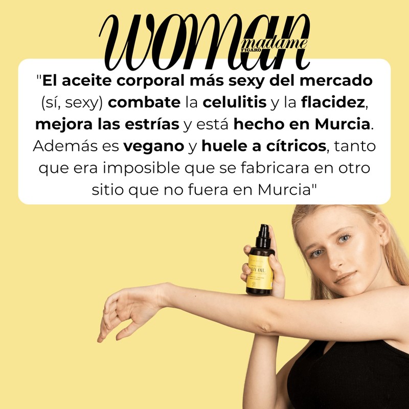 Firming YUZU Body Oil Aceite Corporal Reafirmante y Anticelulítico Ecocert