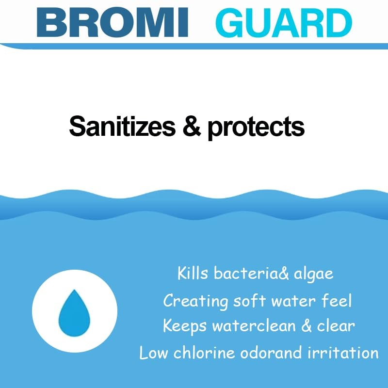1 Inch 2.5 Lbs Bromine Tablets for Spa Hot Tub