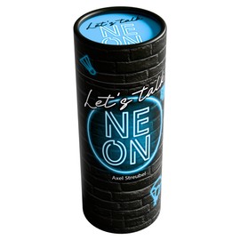 HABA Let's Talk Neon - Blue Party Game from 8 Years - Players Combine Sounds & Gestures - Action & Fun Guaranteed - 2013265001