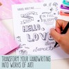 STMT Hand Lettering Kit - Beginner Set for Kids with