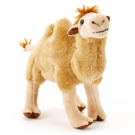 Zappi Co Bactrian Camel Plush Toy - Part of the Safari Animals Collection (16cm Length), Stuffed, Soft, Cuddly, Perfect for Kids
