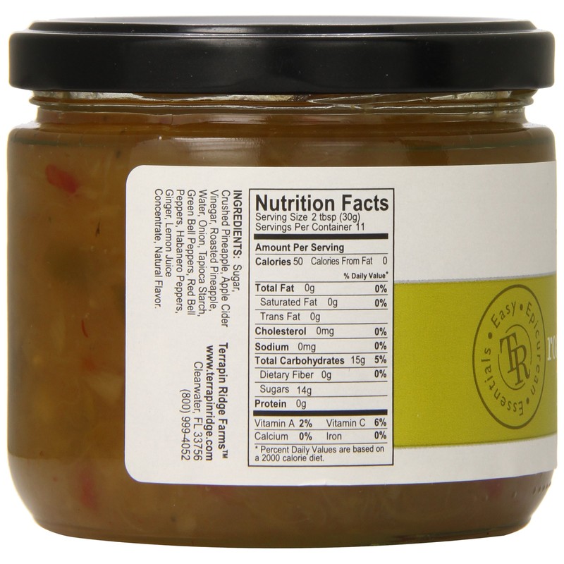Terrapin Ridge Farms Dip, Roasted Pineapple and Habanero, 12 Ounce