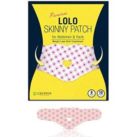 [Lolo Skinny] 2018 Year Notebook puremiamu・rorosuki-ni-・ Rows Abdomen Control Body Patch 10 Count