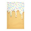 YETTASBIN Ice Cream Cone Kitchen Dish Towel 4 Pack, Soft