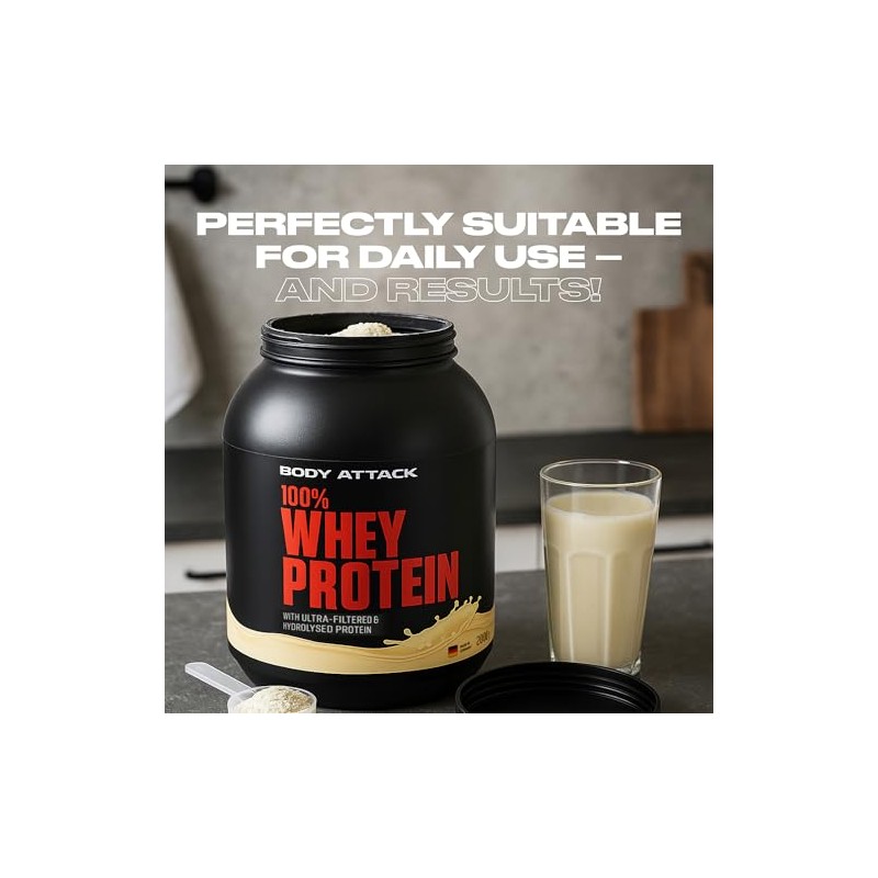 Body Attack 100% Whey Protein Iced Coffee - 2 kg