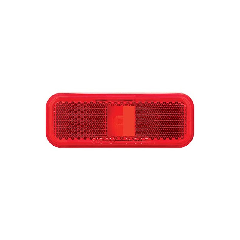 Optronics MC44RS Mark Light Rect 2Wire Red