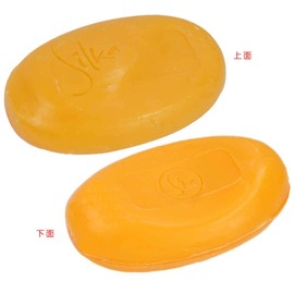 Silka Soap, 3.2 oz (90 g), Set of 3, Papaya Soap from the Philippines, Beauty Skin Whitening Soap, 3.2 oz (90 g) x 3, Orange - 3 Pieces
