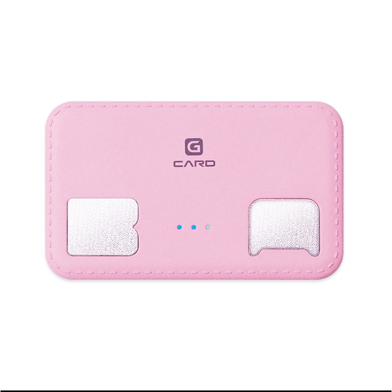 Business card-sized portable home InBody measuring device that fits in