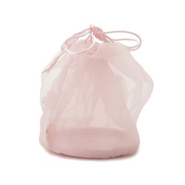 Gelato Pique PWGB251713 PNK Sakura Embroidered Organza Drawstring Pouch, pink (PNK)