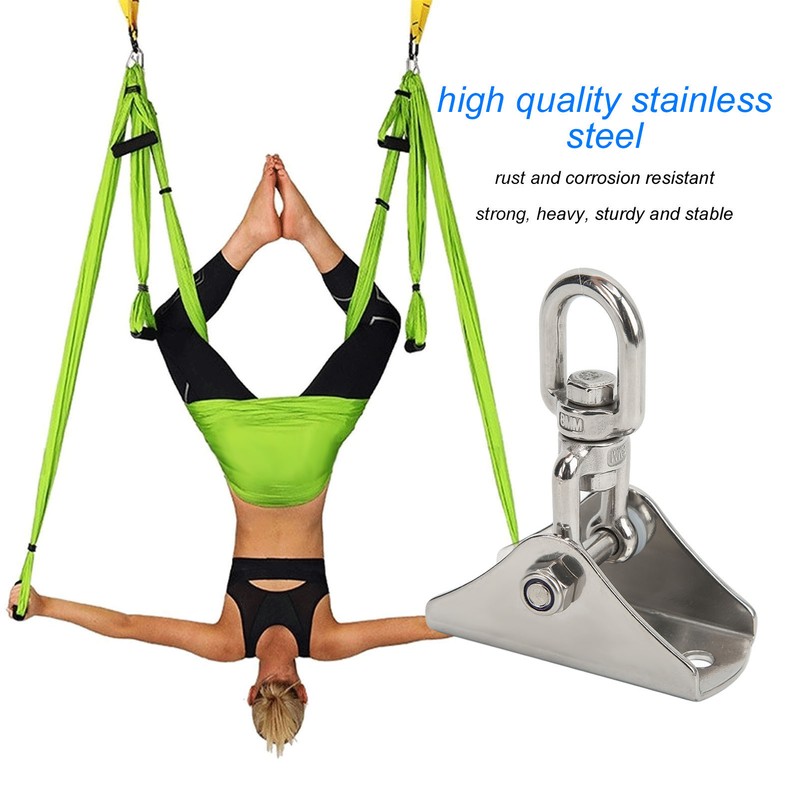 Heavy Duty Yoga Suspension Hooks Stainless Steel Hammock Hooks with