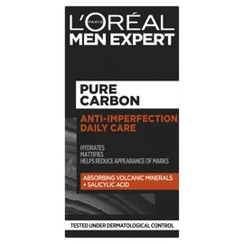 L'Oreal Men Expert Pure Carbon Salicylic Acid Anti-Spot Exfoliating Daily Face Cream, 50 ml (Pack of 1)