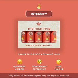 INTENSIFY - 5 Pack - Wellness Vitamins Supplement Health Shots with Myrcene for Enhanced Effectiveness - Support for Relaxation & Well-Being